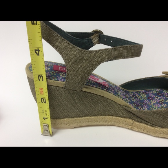 Pink Studio Beige/Tan Espadrille wedge sandals - Picture 3 of 8